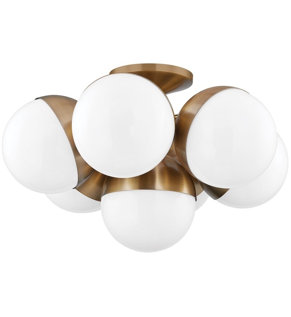Troy Lighting - C1524-PBR - Cupertino 23.5" Semi-Flush Mount