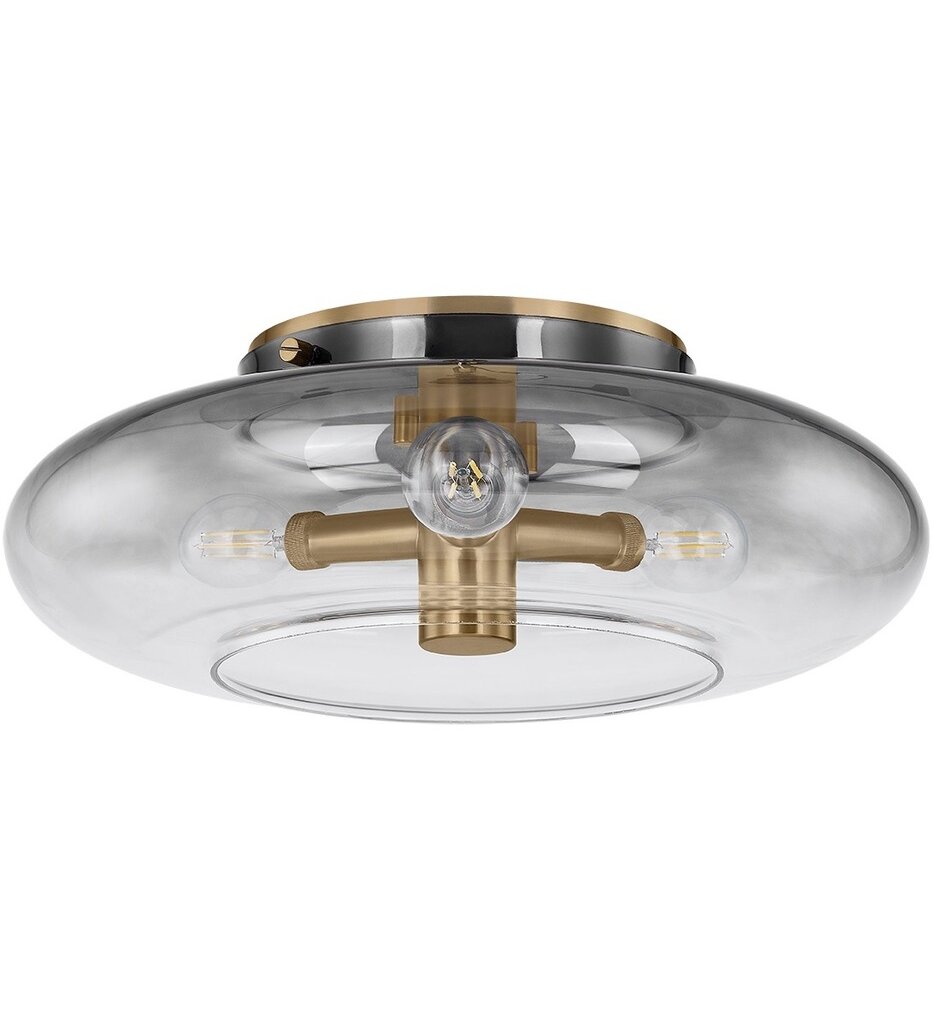 Troy Lighting - C2915-PBR - Gunner 15" Flush Mount