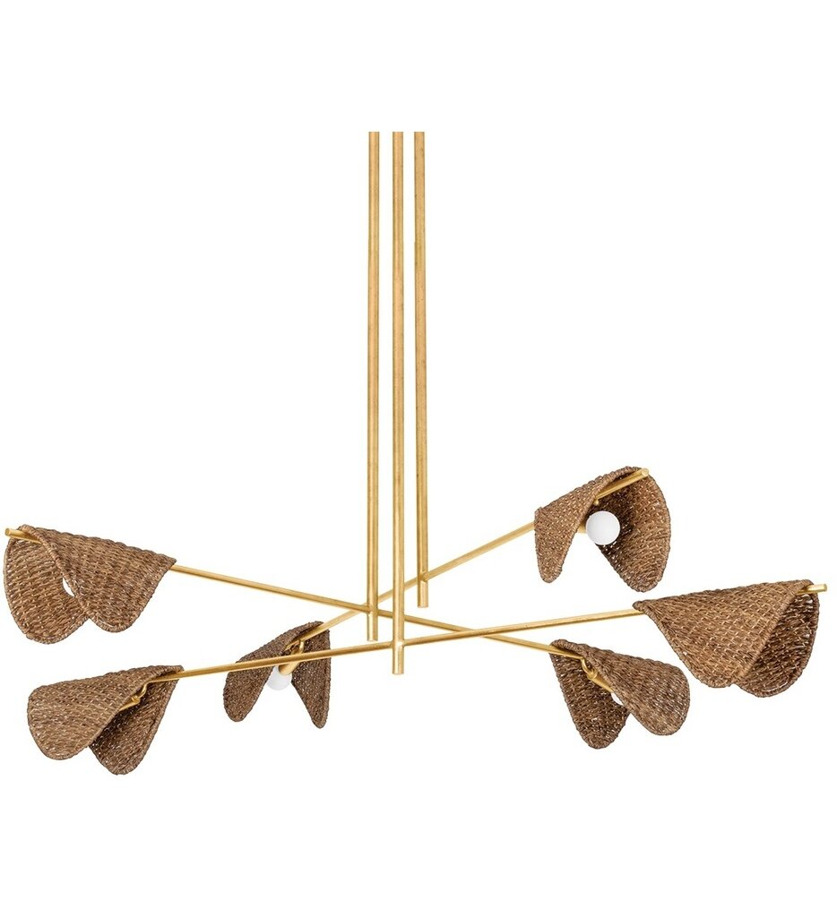 Troy Lighting - F1060-VGL - Barnaby 60" Chandelier