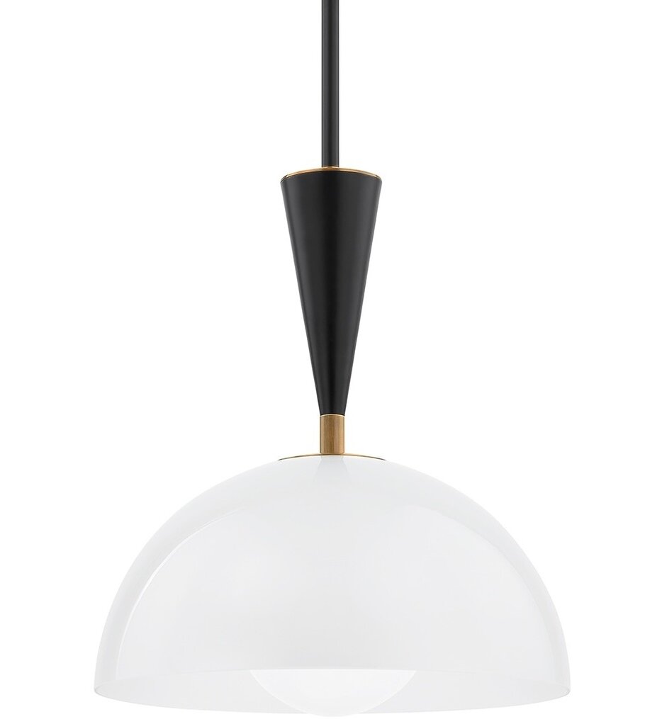 Troy Lighting - F1516-PBR/SBK - Payson 16" Pendant