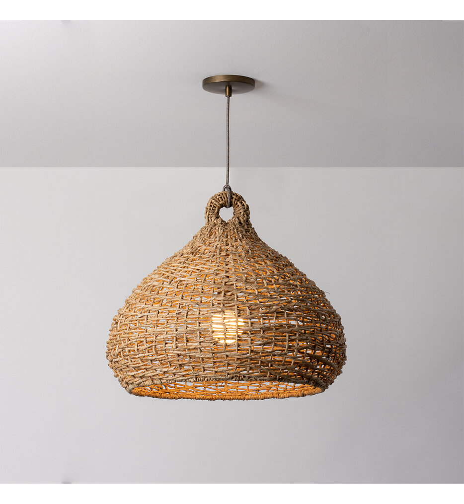 Troy Lighting - F1523-PBR - Lechlan 22.5" Pendant