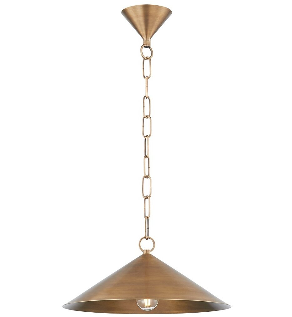 Troy Lighting - F1915-PBR - Midvale 14.75" Pendant