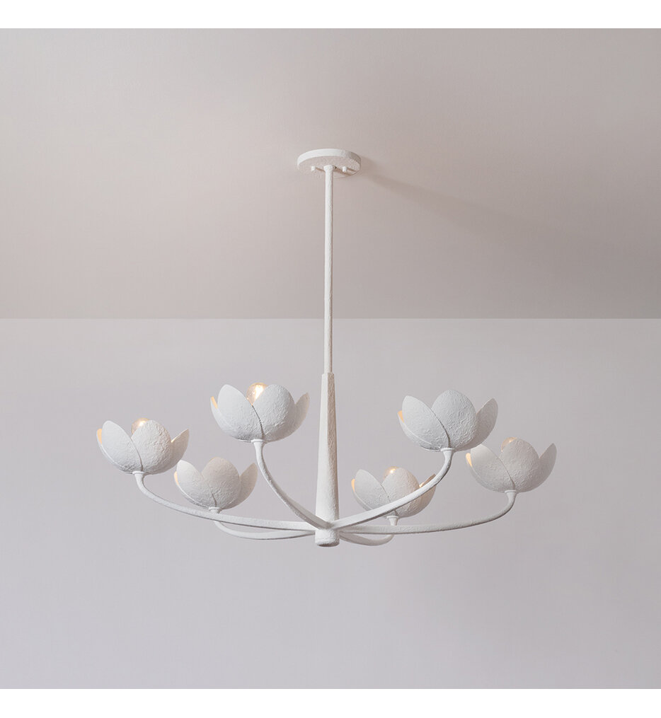 Troy Lighting - F2040-GSW - Arcata 39.5" Chandelier