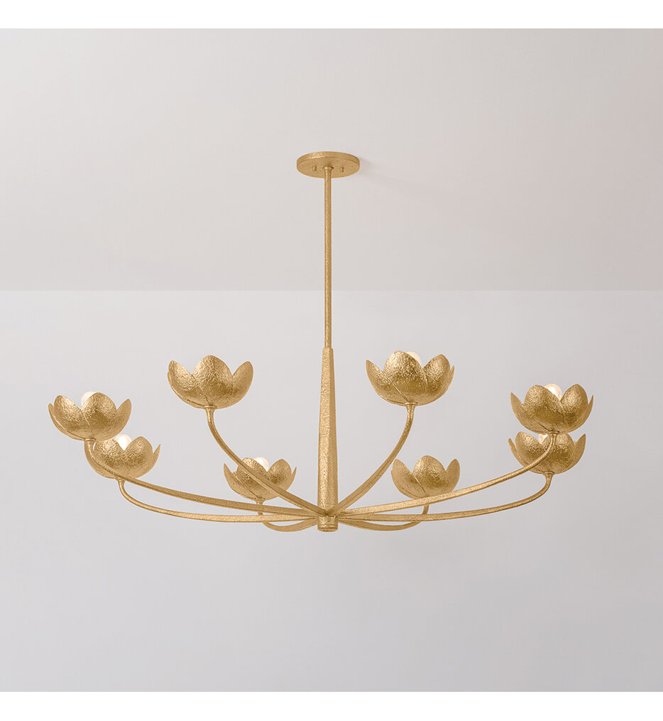 Troy Lighting - F2048-VGL - Arcata 55" Chandelier