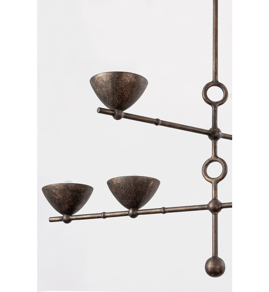 Troy Lighting - F2339-BPG - Vishal 54" Chandelier