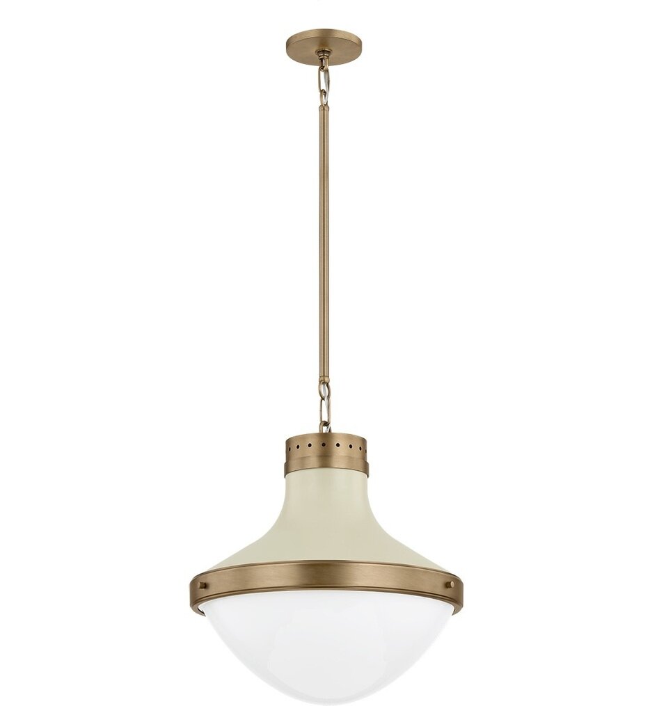 Troy Lighting - F3117-PBR/SSD - Maxton 17.75" Pendant