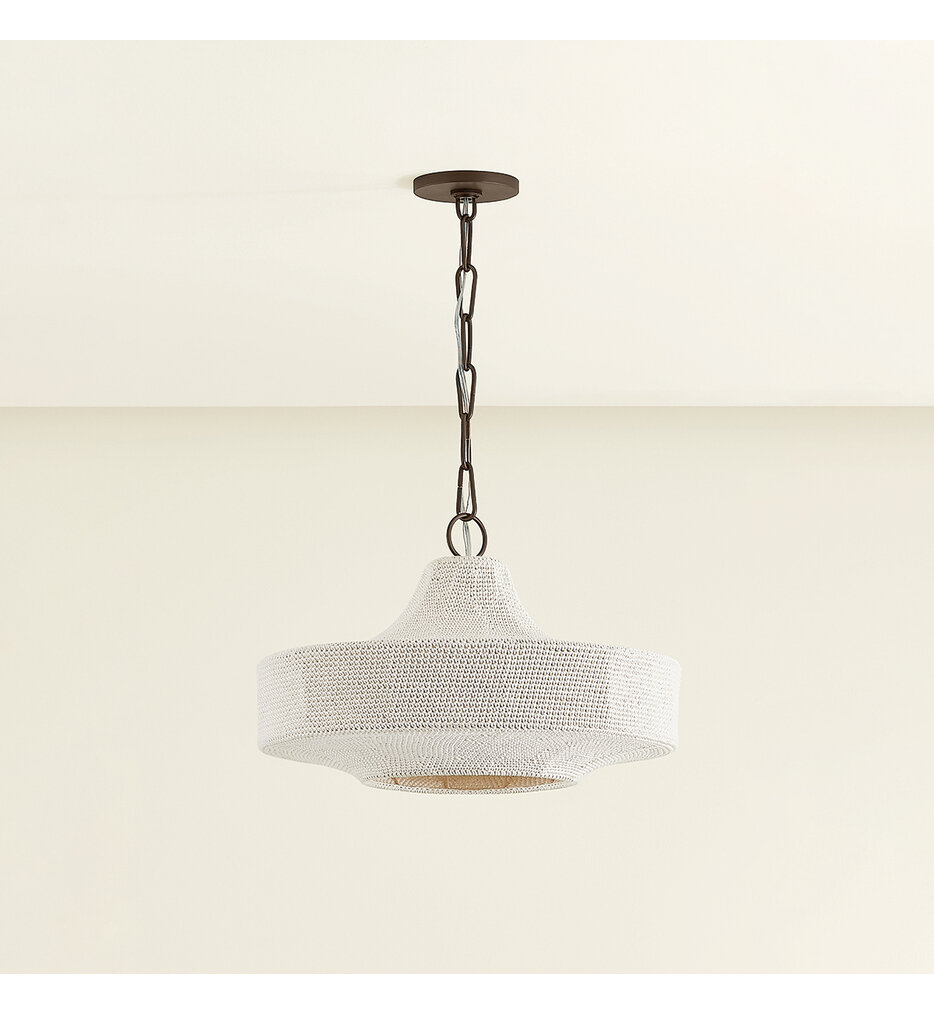 Troy Lighting - F3119-BRZ - Thurso 18.75" Pendant