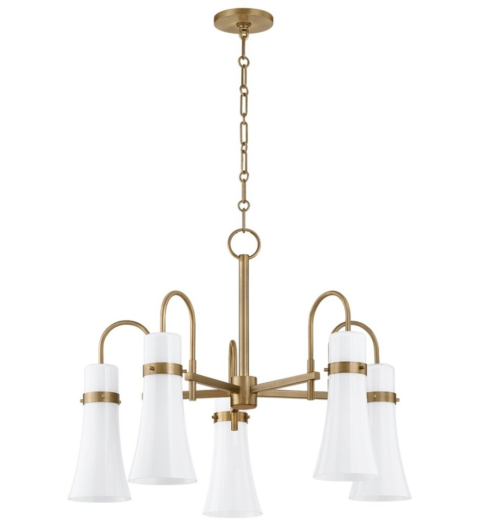 Troy Lighting - F3427-PBR - Maple 27.25" Chandelier