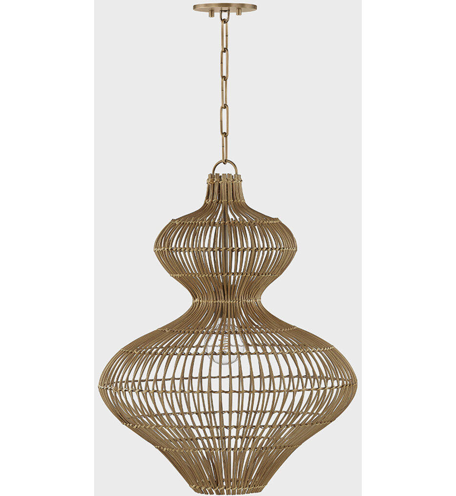 Troy Lighting - F3820-PBR - Irvine 20" Pendant