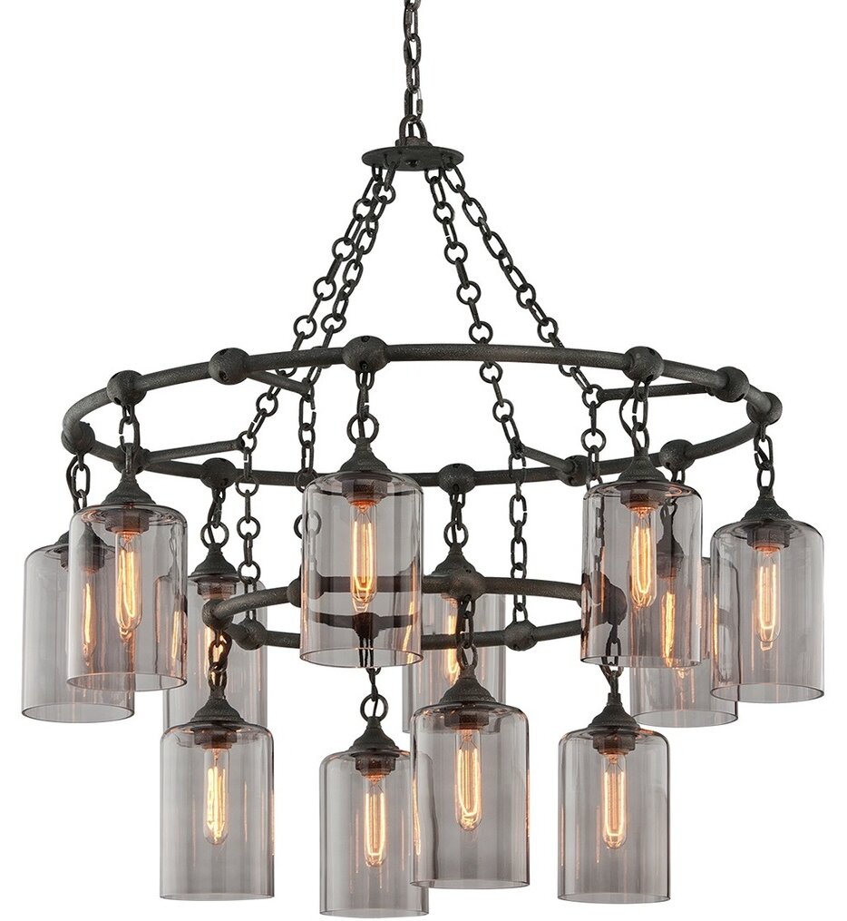 Troy Lighting - F4425-APW - Gotham 38.25" Chandelier