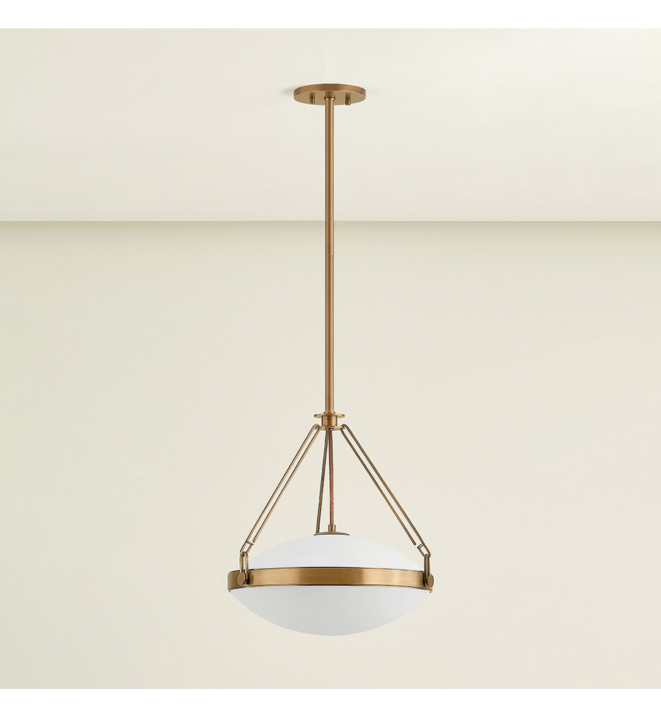 Troy Lighting - F4516-PBR - Kade 16.25" Pendant