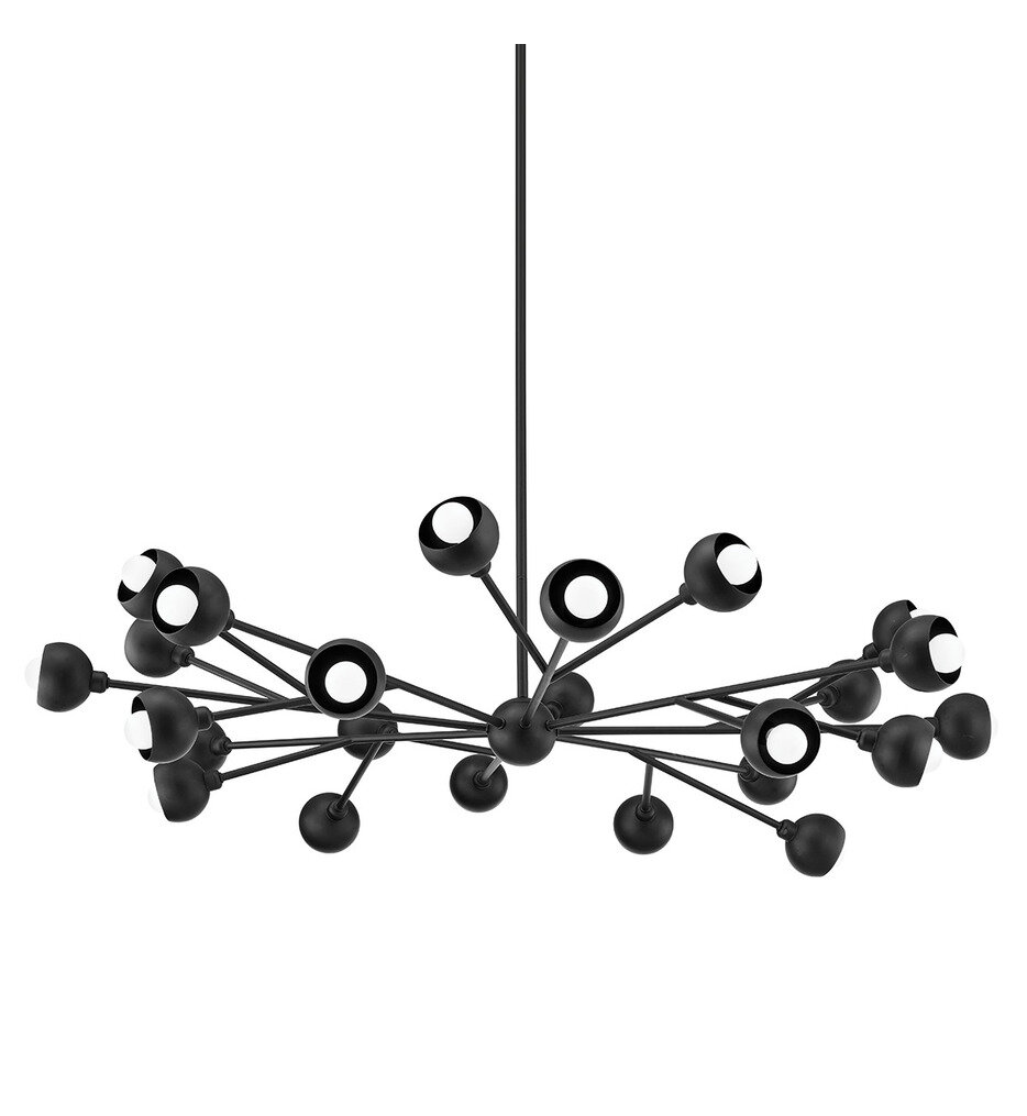 Troy Lighting - F7424-SBK - Colt 54.5" Chandelier
