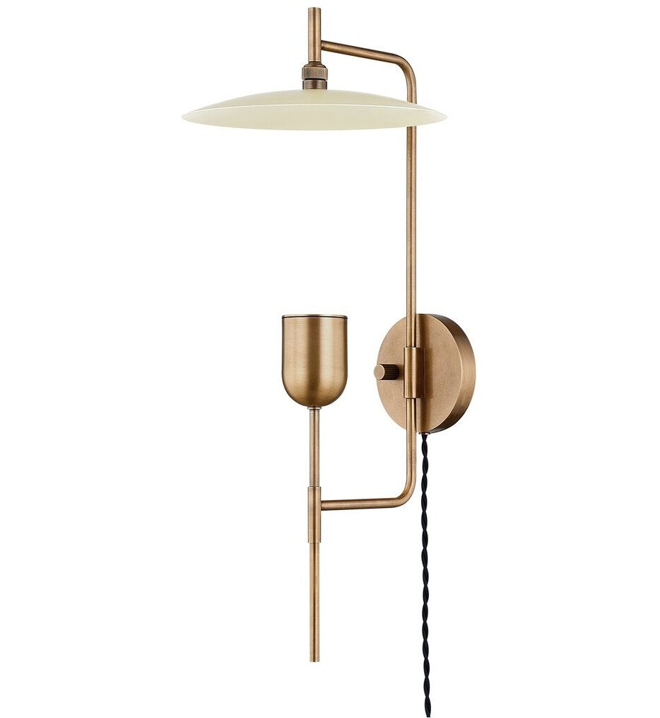 Troy Lighting - PTL1224-PBR/SSD - Manti 23.75" Wall Sconce