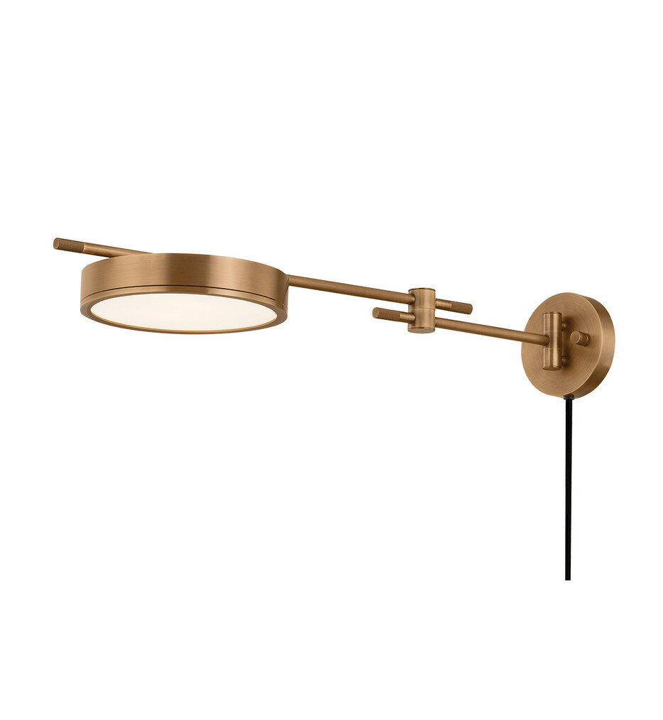Troy Lighting - PTL1705-PBR - Thatcher 8.5" Wall Sconce