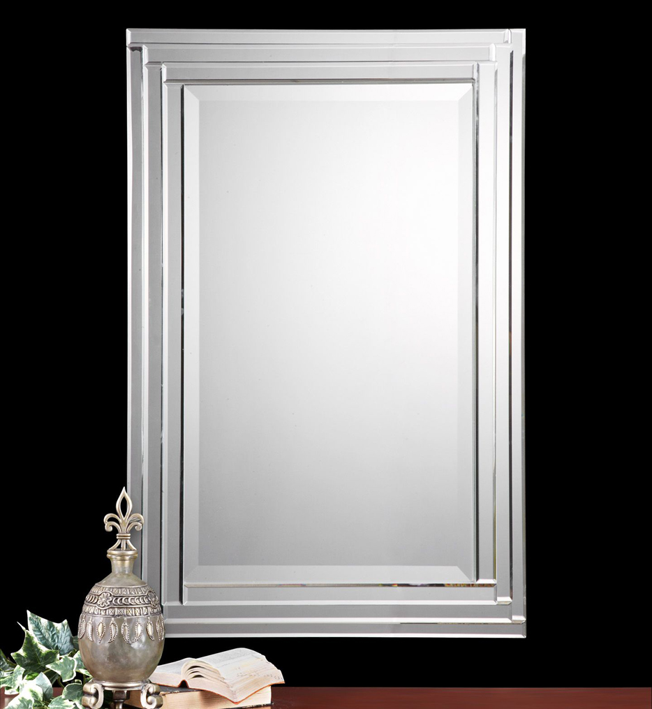Uttermost 08027 B Alanna Frameless Vanity Mirror