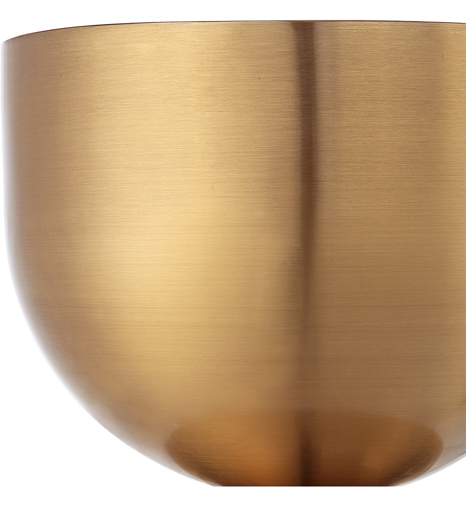 Golden Vessel 22" Accent Table