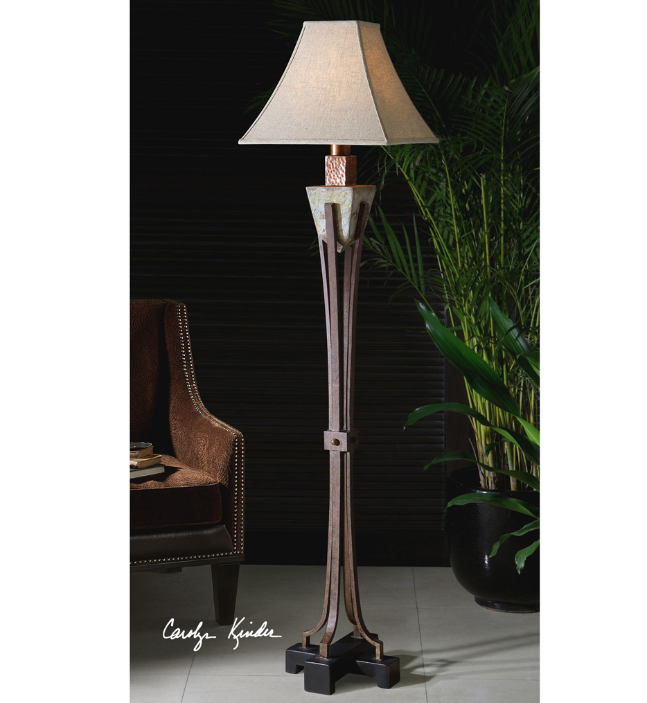 Uttermost 289631 Slate 66.25" Floor Lamp