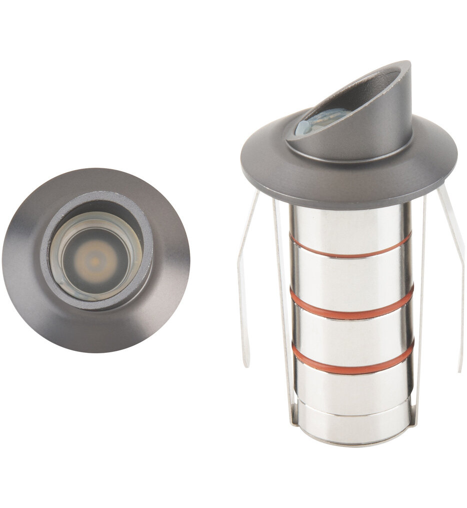 WAC Lighting - LED 1in 12V Round Shroud Top Inground Indicator Light