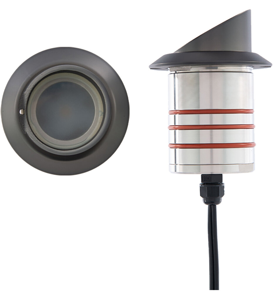 WAC Lighting - LED 2in 12V Round Shroud Top Inground Indicator Light
