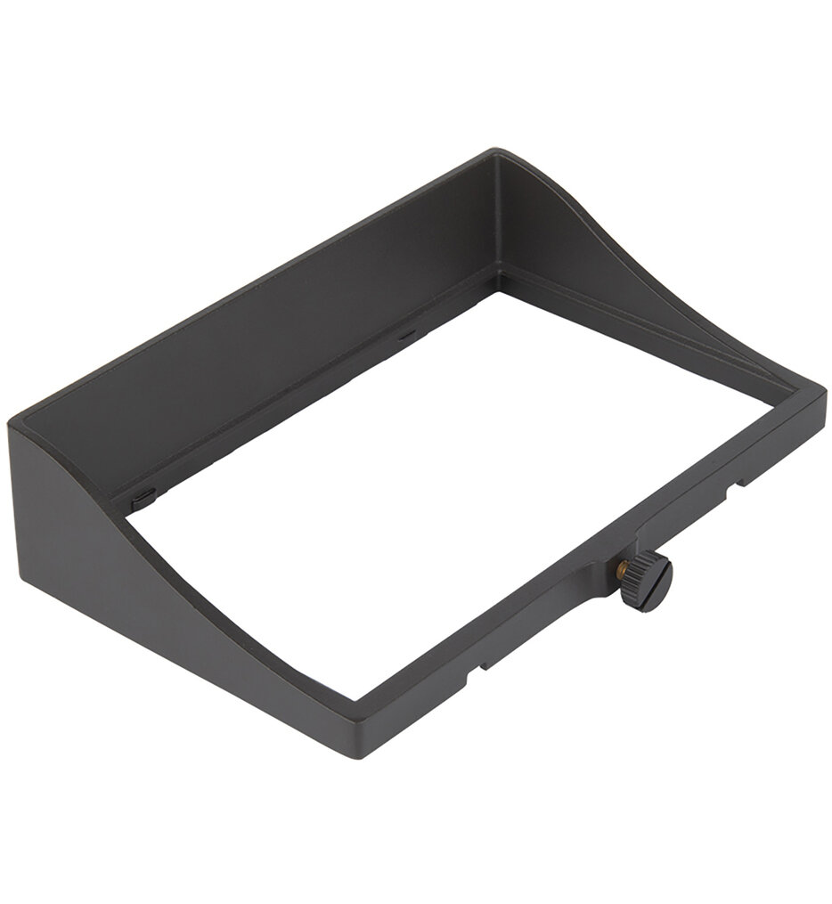 Hood Glare Control for Landscape Lighting Adjustable Wall Wash