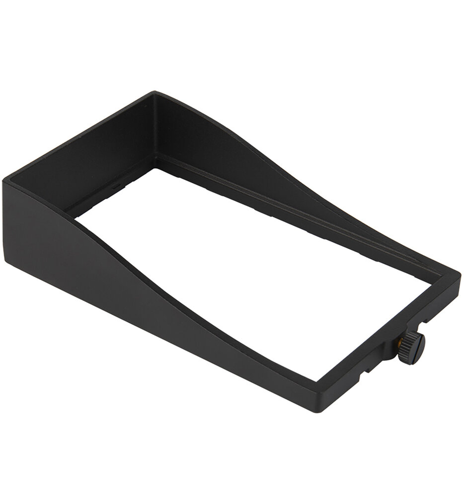 Hood Glare Control for Landscape Lighting Adjustable Wall Wash