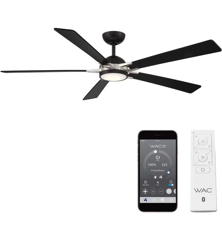 WAC Lighting - Rotary 65" Ceiling Fan