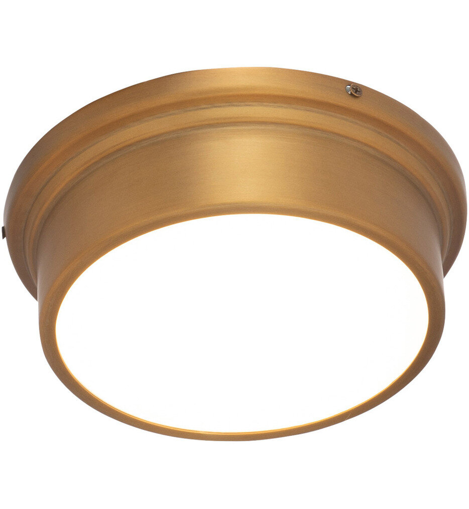 dweLED - FM-45008-AB - York 8" Flush Mount