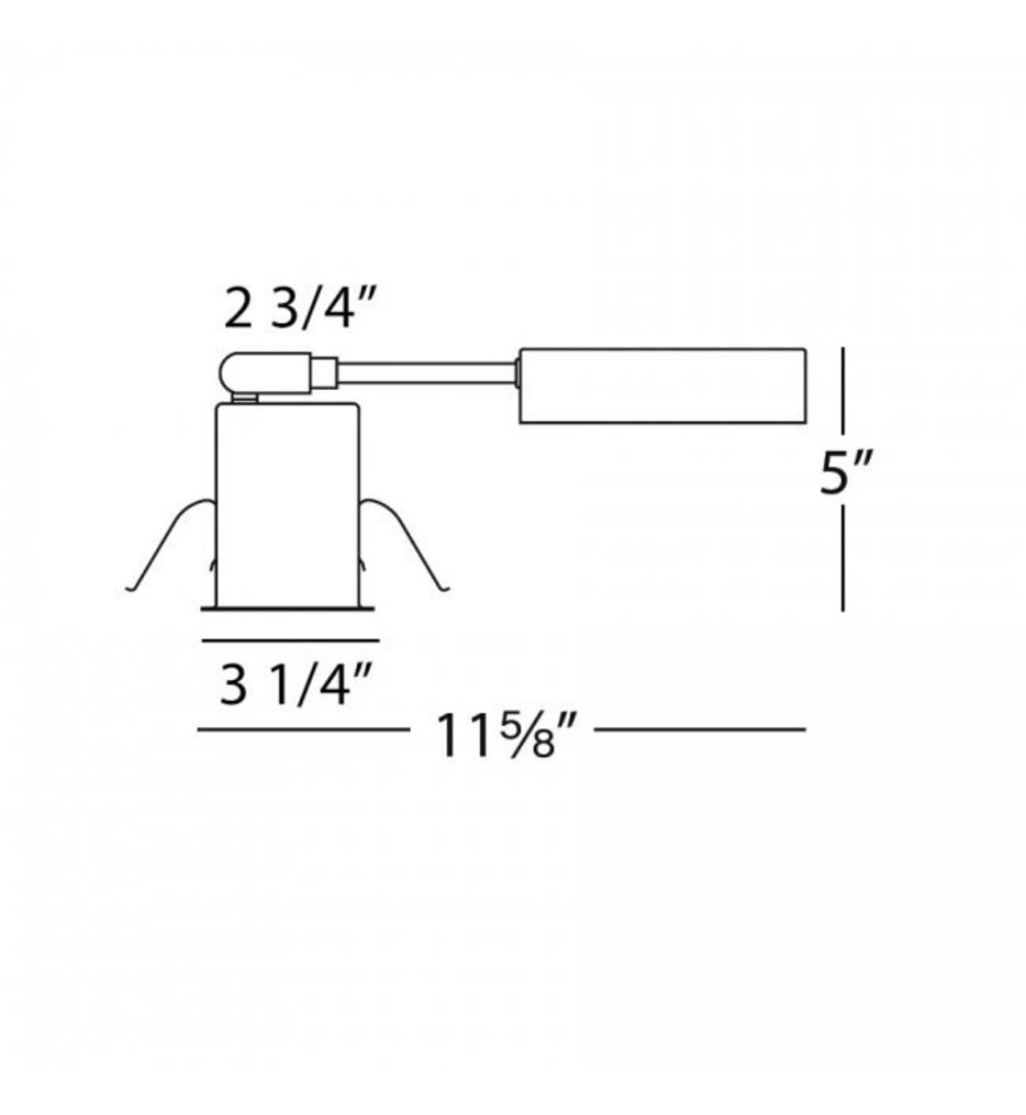 WAC Limited WAC Remodel 2.5" Low Voltage Housing