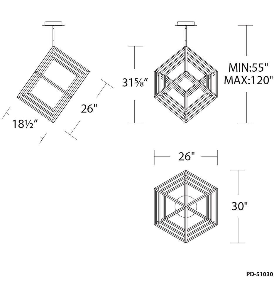 Atlas 30" Chandelier