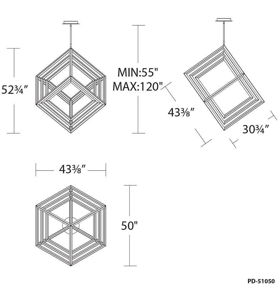 Atlas 50" Chandelier
