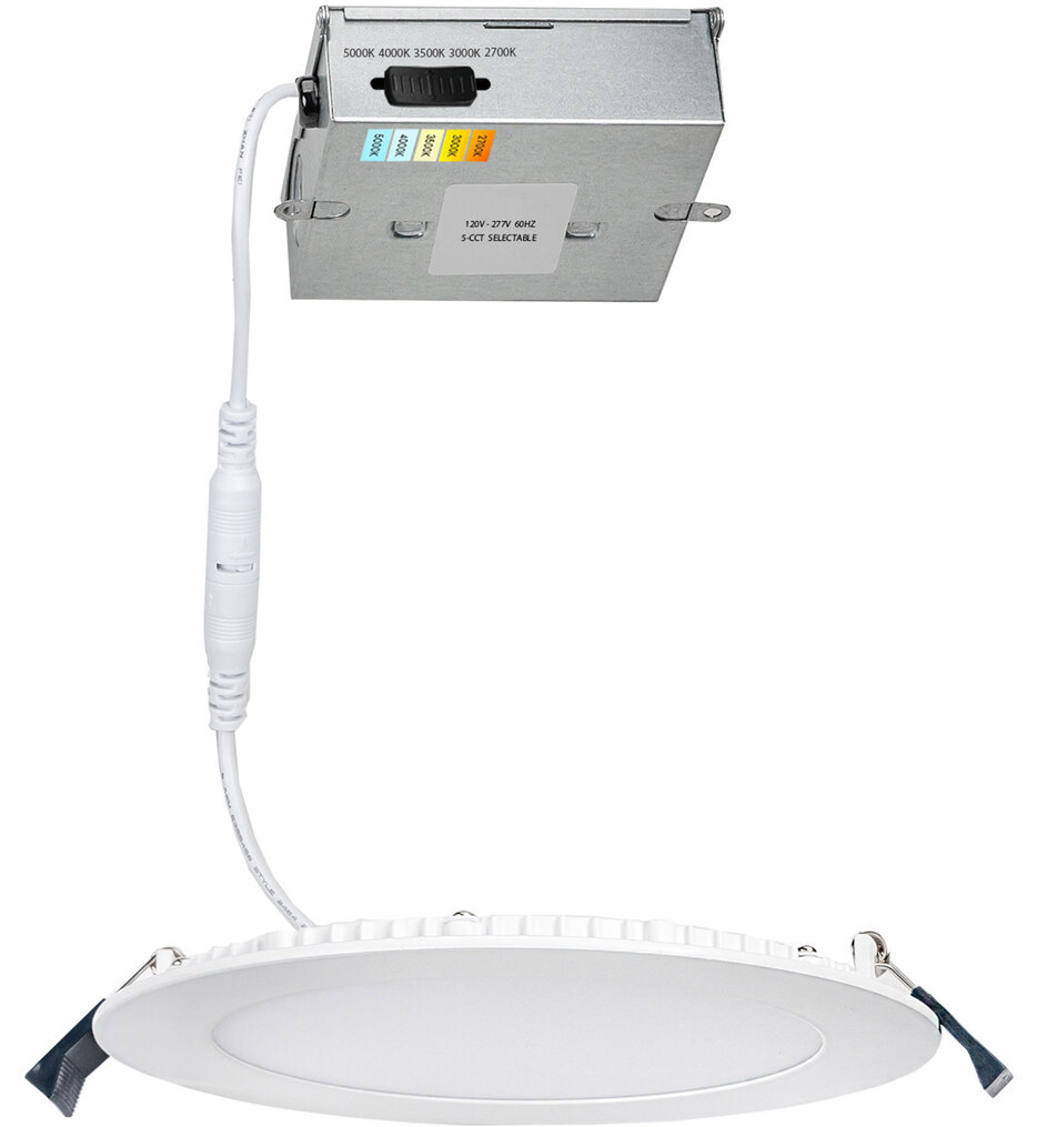 Lotos 6in LED 5-CCT Round Recessed Kit