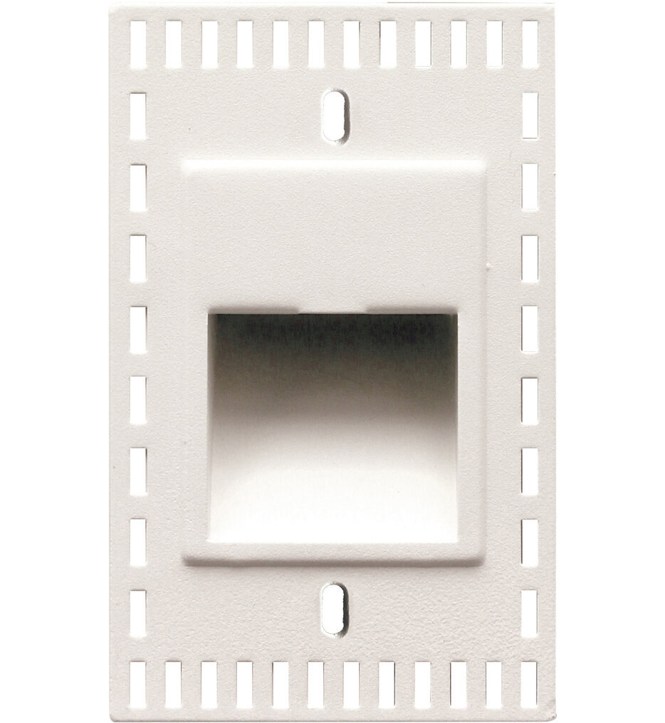 WAC Lighting - WL-LED200TR-27-WT - LEDme 120V LED Vertical Invisible Trim Step and Wall Light