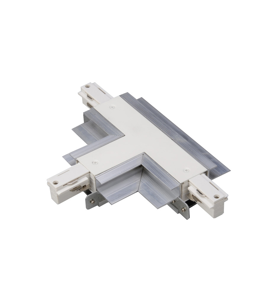 WAC Lighting - WLTC-RTL-BK - W Track Recessed Flangeless Mount Left Architectural Track T-Connector