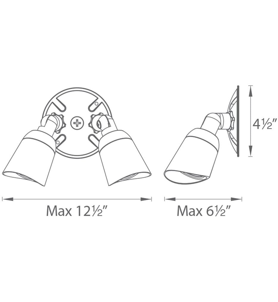 Endurance 12.5" Outdoor Spot Light