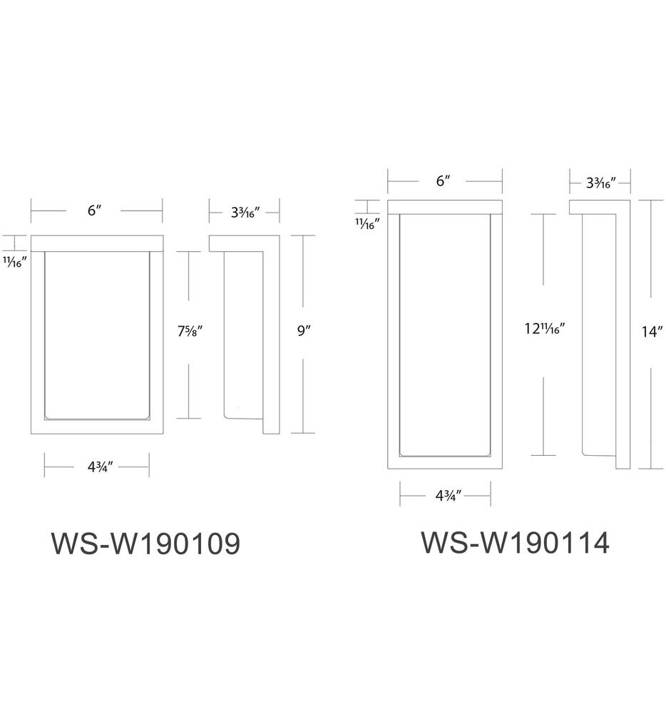 Vega 14" Outdoor Wall Light
