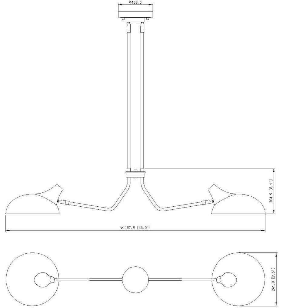 Bellamy 46" Chandelier