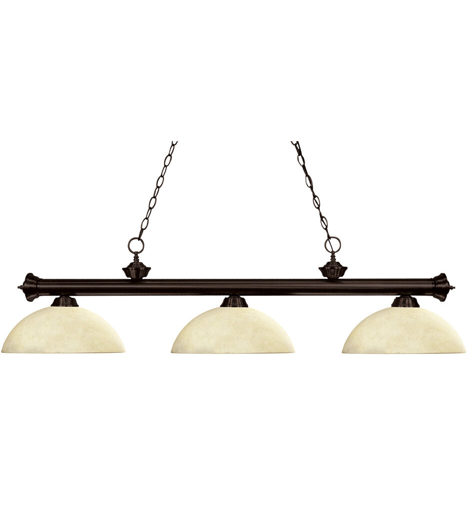 Riviera 57" Dome Island Light