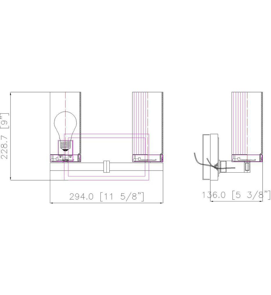 Danica 11.75" Bath Vanity Light