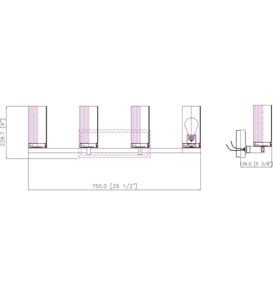 Danica 29.5" Bath Vanity Light