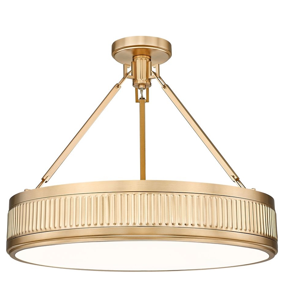 Z-Lite - Quinn 22-inch Semi-Flush Mount