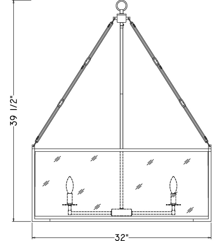 Barrington 32" Chandelier