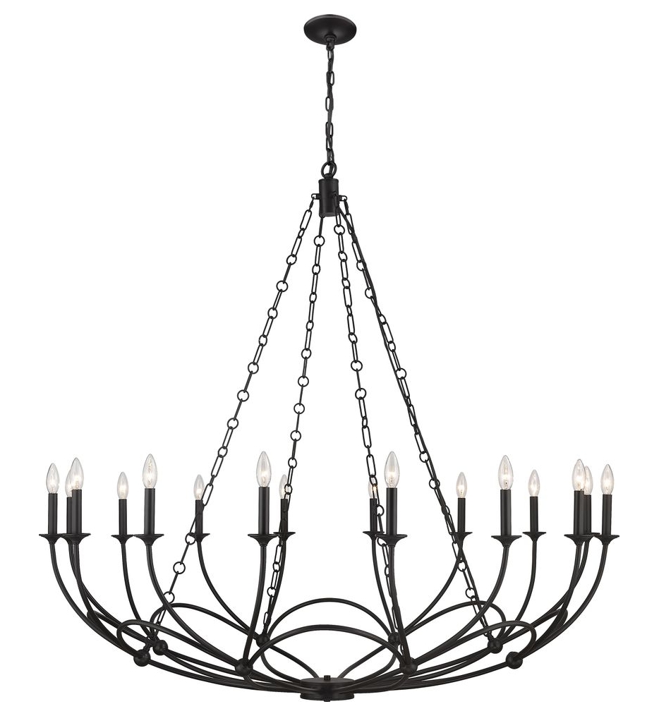Z-Lite - 3500-16MB - Arabella 55-inch Chandelier