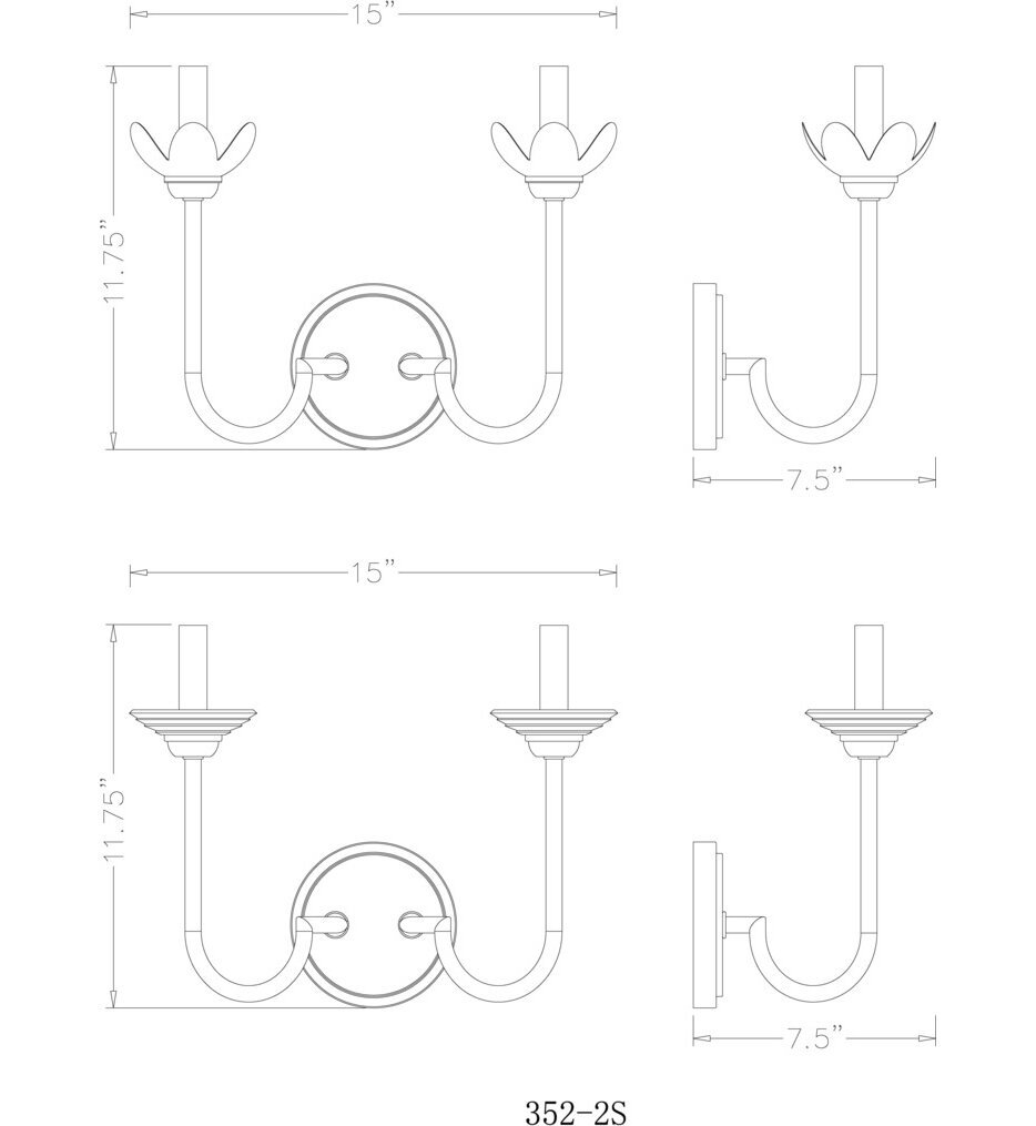 Allistair 15" Wall Sconce