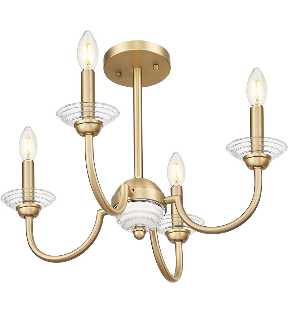 Allistair 20" Semi-Flush Mount