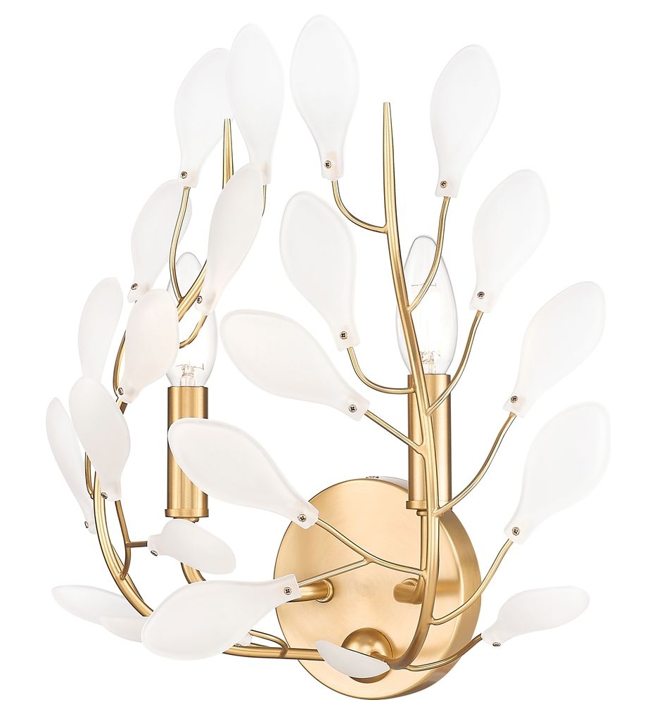 Z-Lite - 353-2S-MGLD - Claudine 14.5-inch Wall Sconce