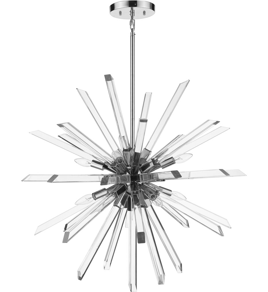 Burst 33.25" Chandelier