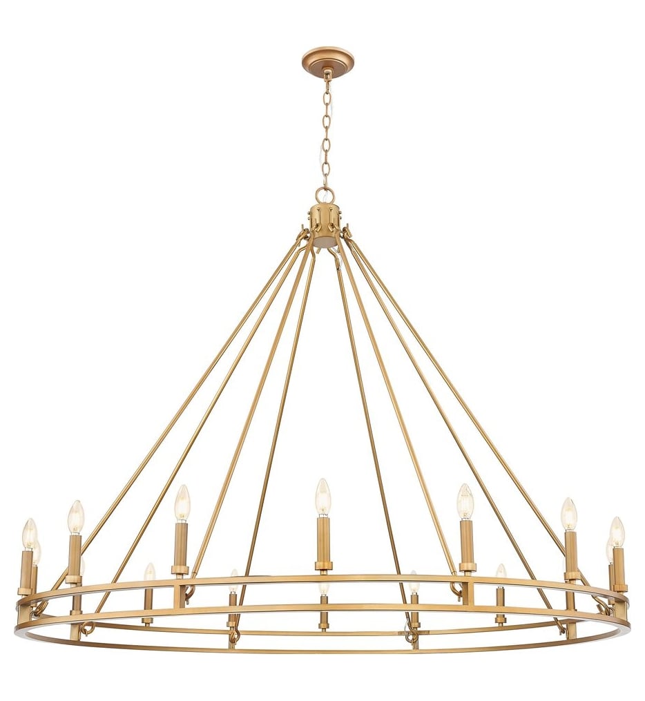 Z-Lite - 4005-16SBR - Dennison 59.75-inch Chandelier