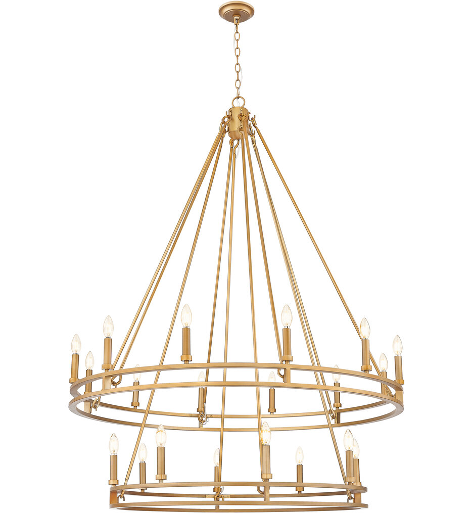 Z-Lite - 4005-20SBR - Dennison 47.5-inch Chandelier
