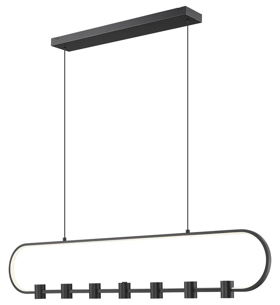 Z-Lite - 4101-54L-MB-LED - Saros 54-inch Linear Chandelier