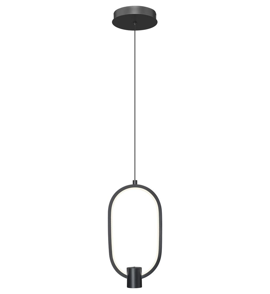 Z-Lite - 4101-7MB-LED - Saros 7.25-inch Pendant